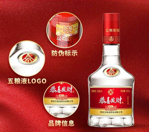 五粮液股份公司“恭喜发财” 浓香经典的精品寓意之选